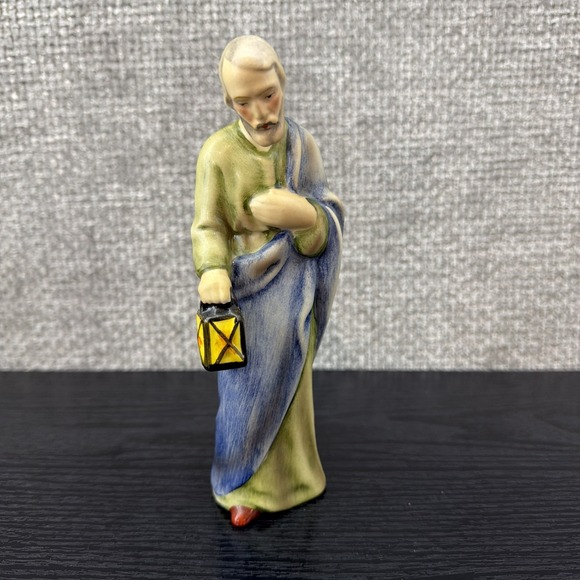 1950's Hummel Goebel HX-82/B JOSEPH Figurine TMK2 FULL‎ BEE Nativity CHRISTMAS - Picture 6 of 9